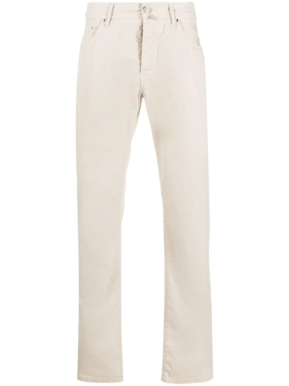 

Jacob Cohën mid-rise straight-leg chinos - Neutrals