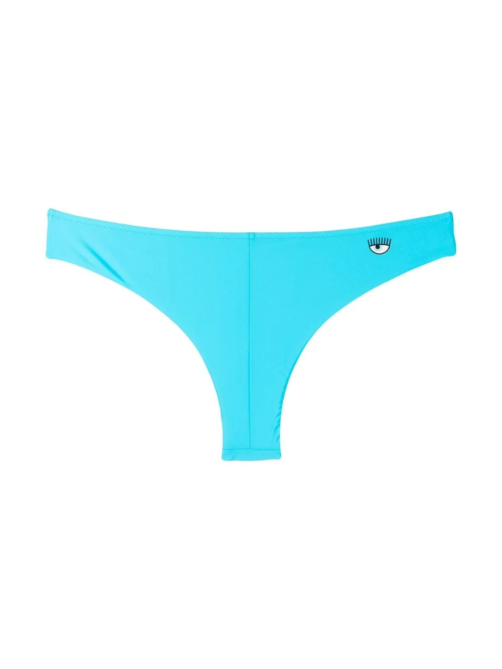  Chiara Ferragni Bikinihöschen Mit Logo Print   Blau 