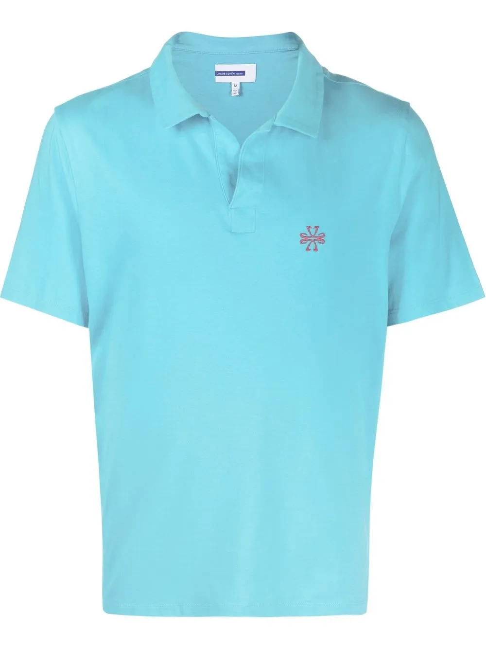 

Jacob Cohen playera tipo polo con logo bordado - Azul