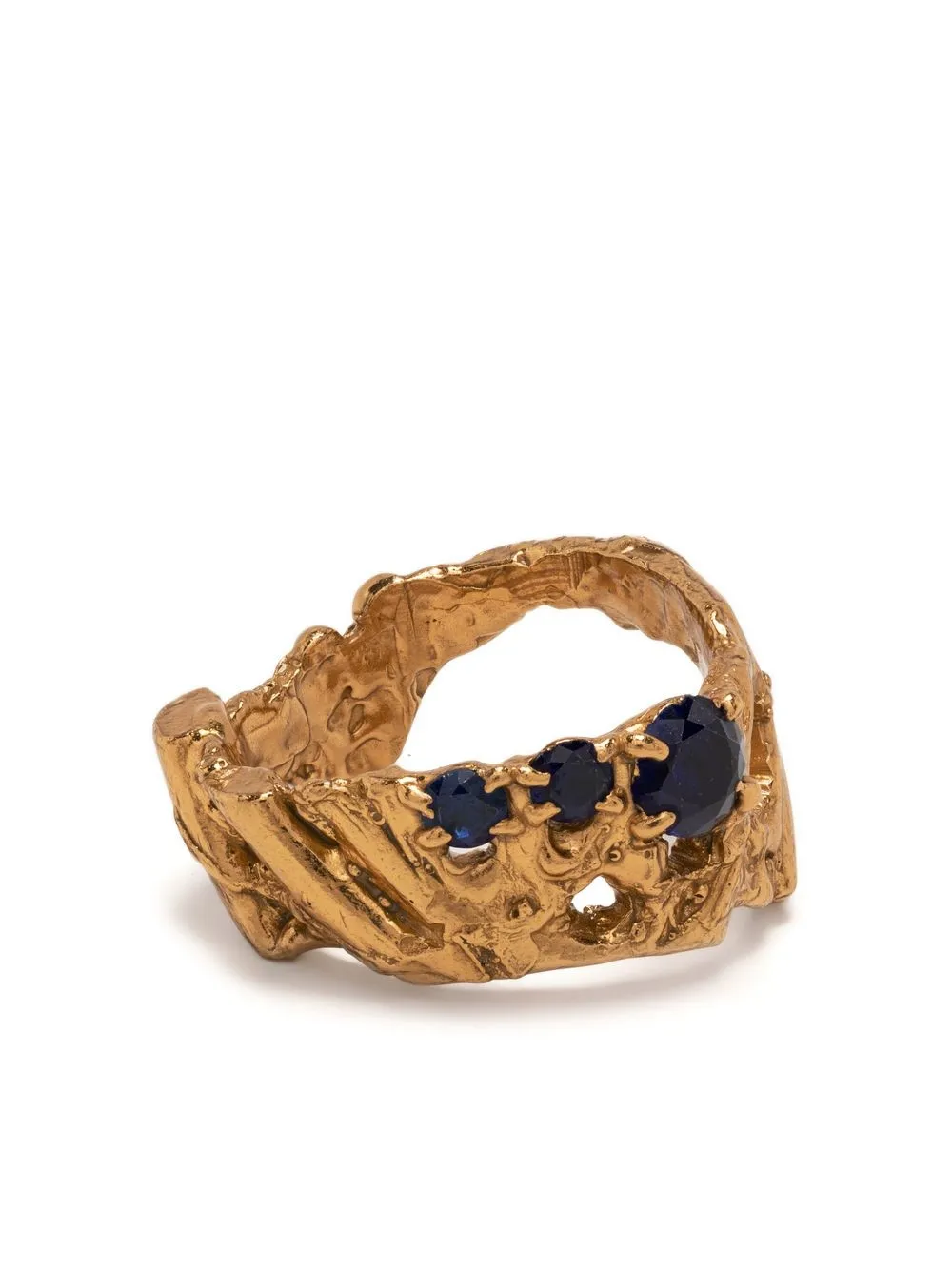 

LOVENESS LEE Hati embellished ring - Gold