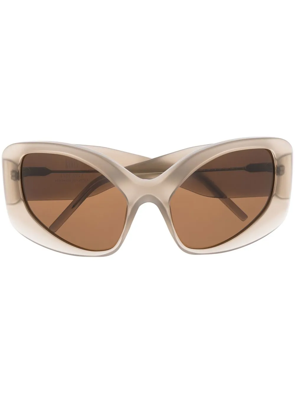 

KNWLS oversized frame sunglasses - Grey