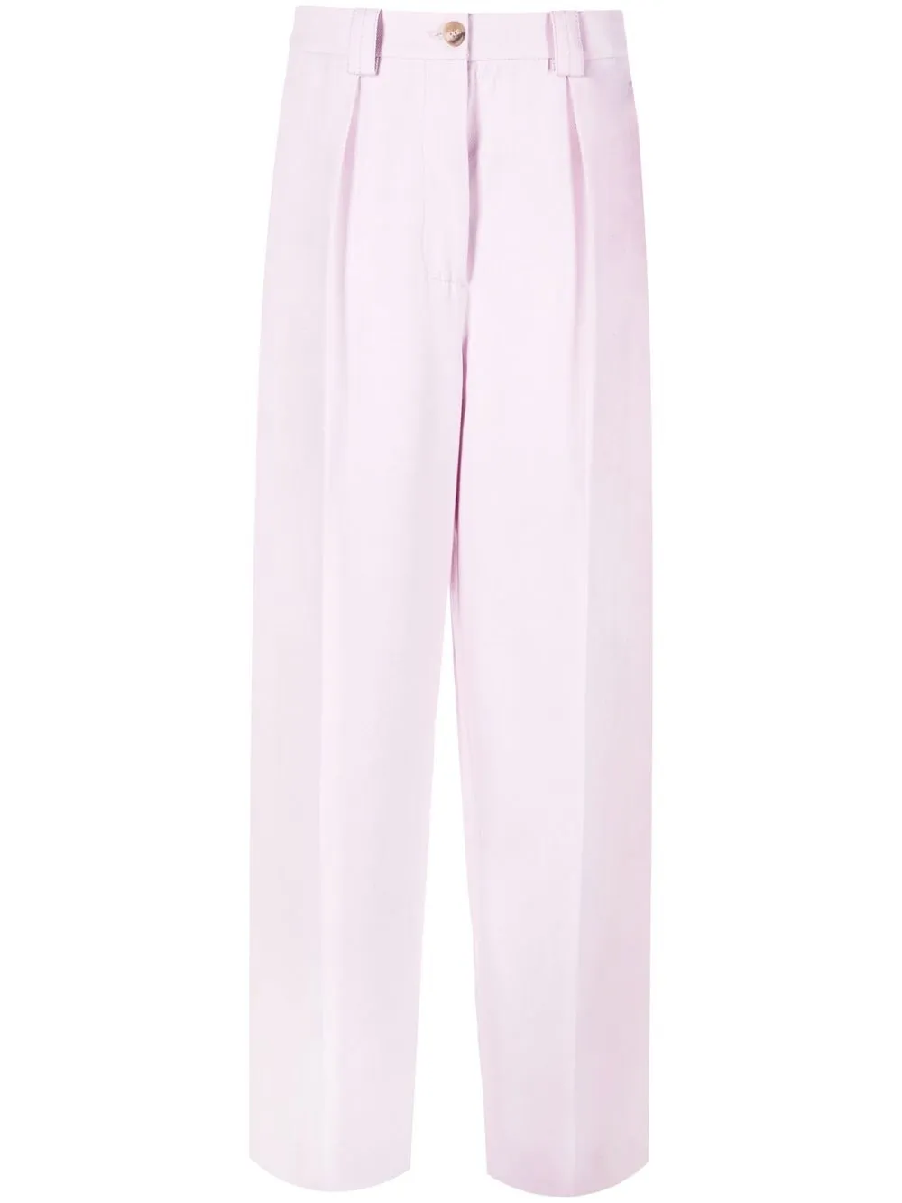 

Essentiel Antwerp high-waisted wide-leg trousers - Pink