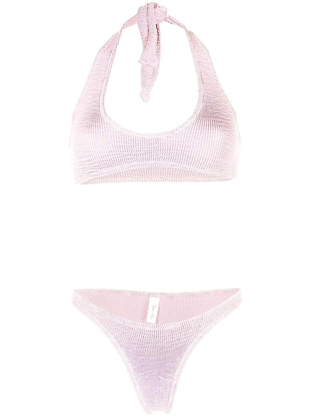 

Reina Olga bikini Pilou con cuello halter - Rosado