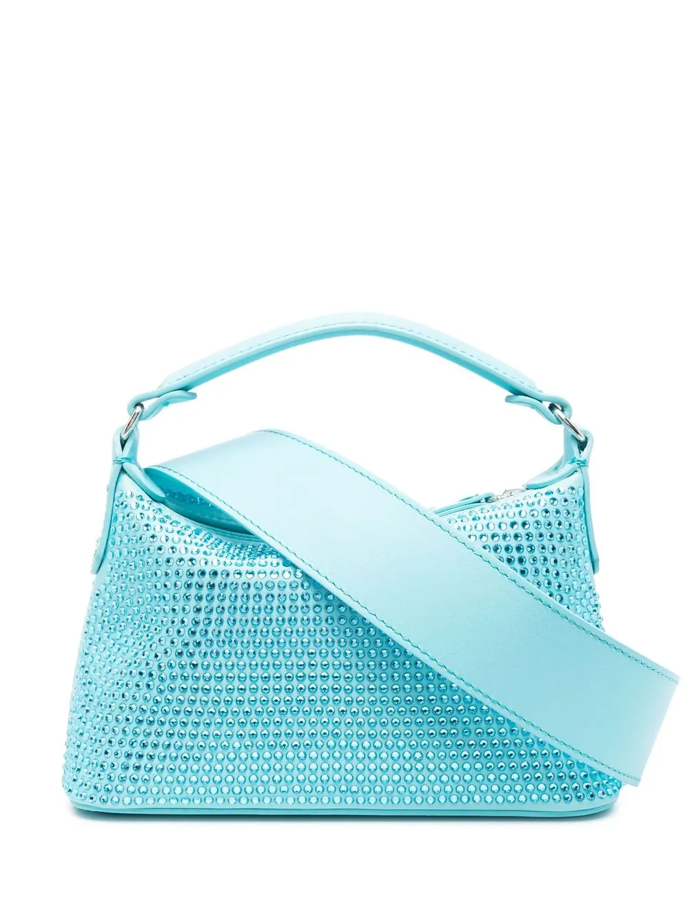 

LIU JO tote con detalles de strass mini - Azul