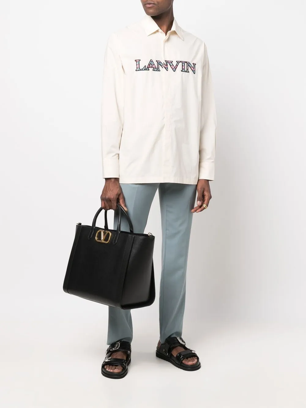 Valentino Garavani Garavani grote shopper - Zwart