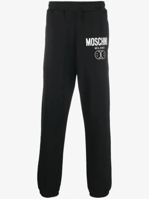 Moschino logo-print track pants