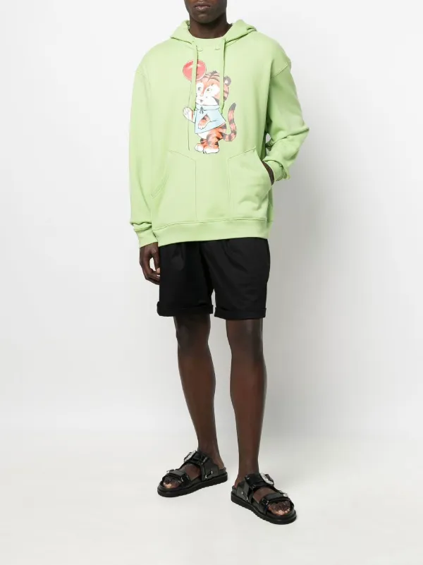 Moschino グラフィック パーカー | グリーン | FARFETCH JP