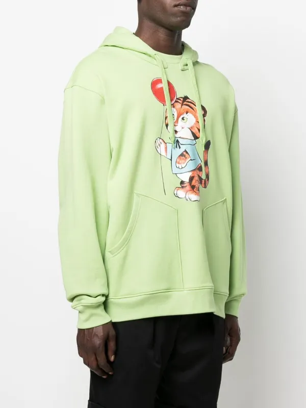 Moschino グラフィック パーカー | グリーン | FARFETCH JP