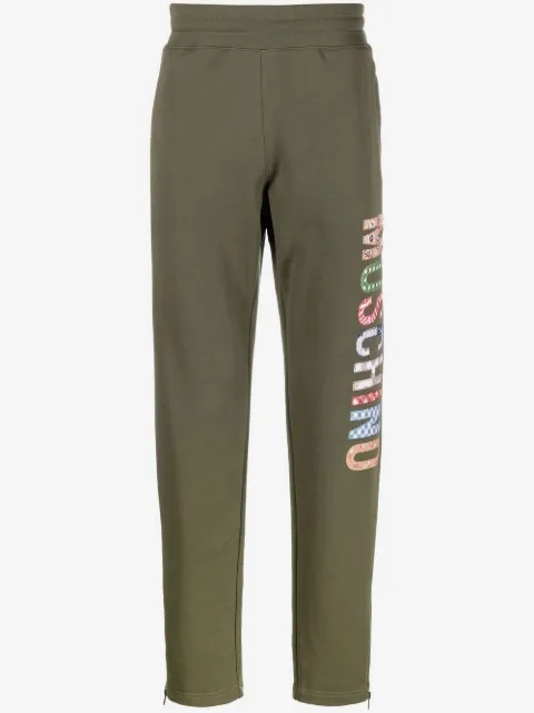 Moschino pants con logo estampado