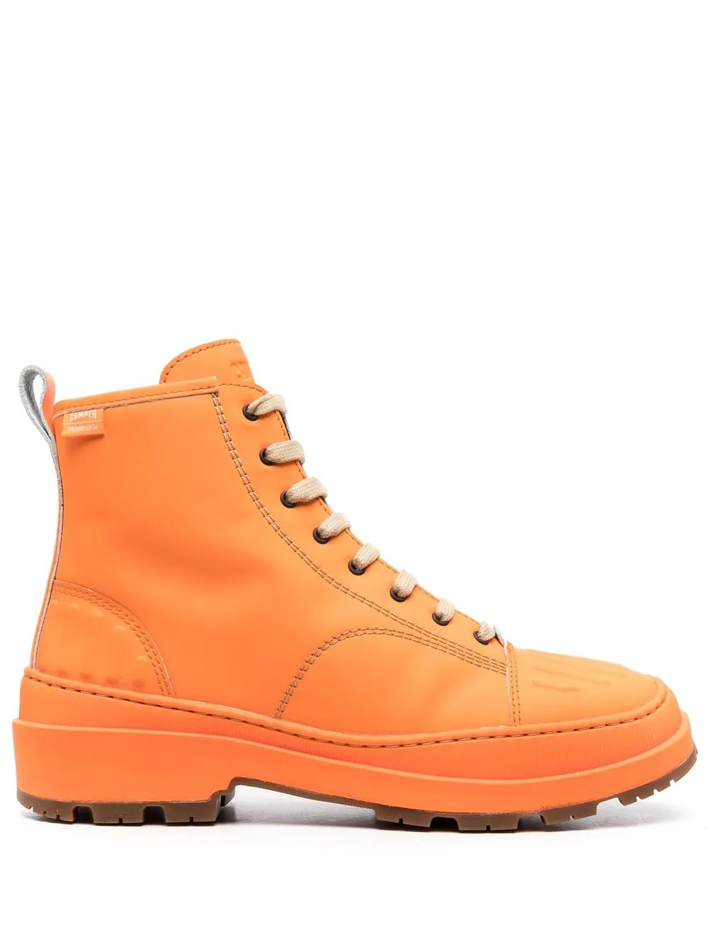 

Camper botines con agujetas - Naranja