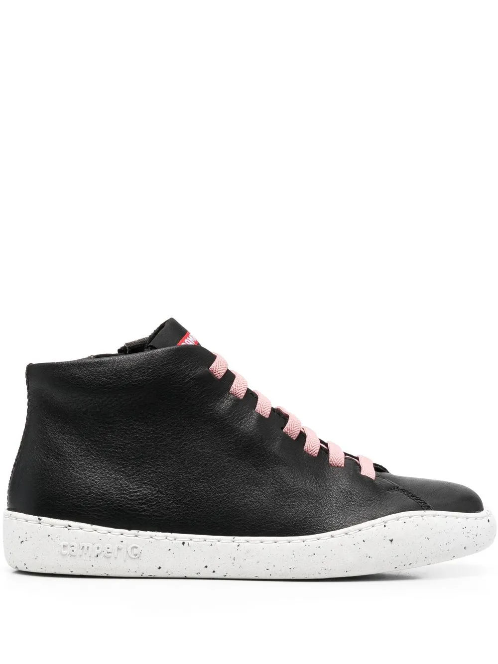 

Camper tenis altos con agujetas - Negro
