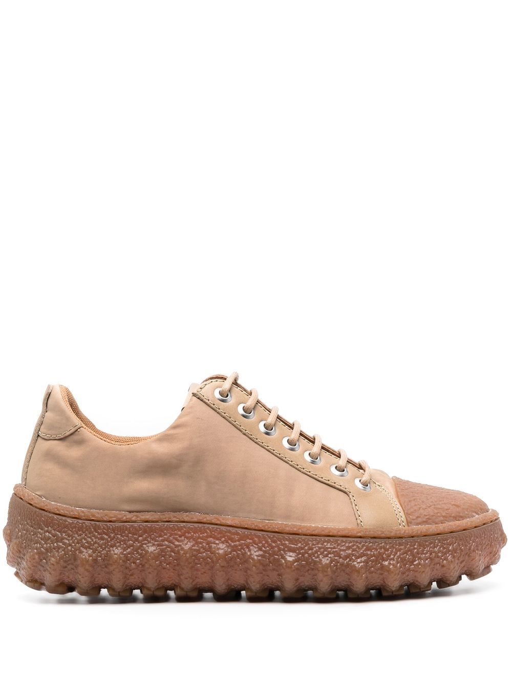 

Camper two-tone lace-up sneakers - Neutrals