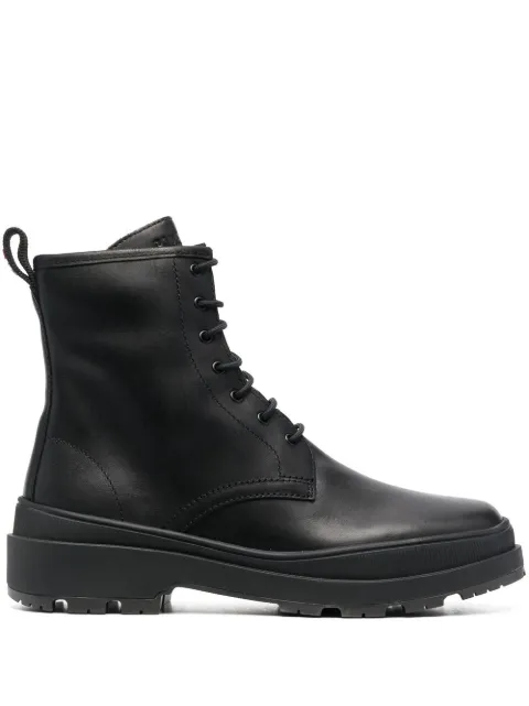 Camper lace-up leather boots