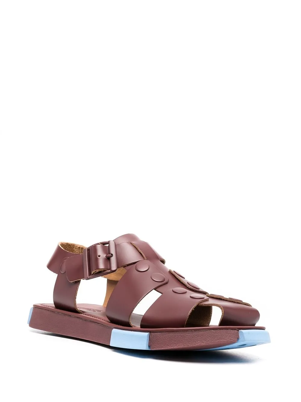Camper Leren sandalen - Rood