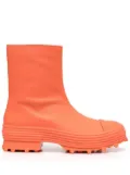 CamperLab leather ankle-length boots - Orange