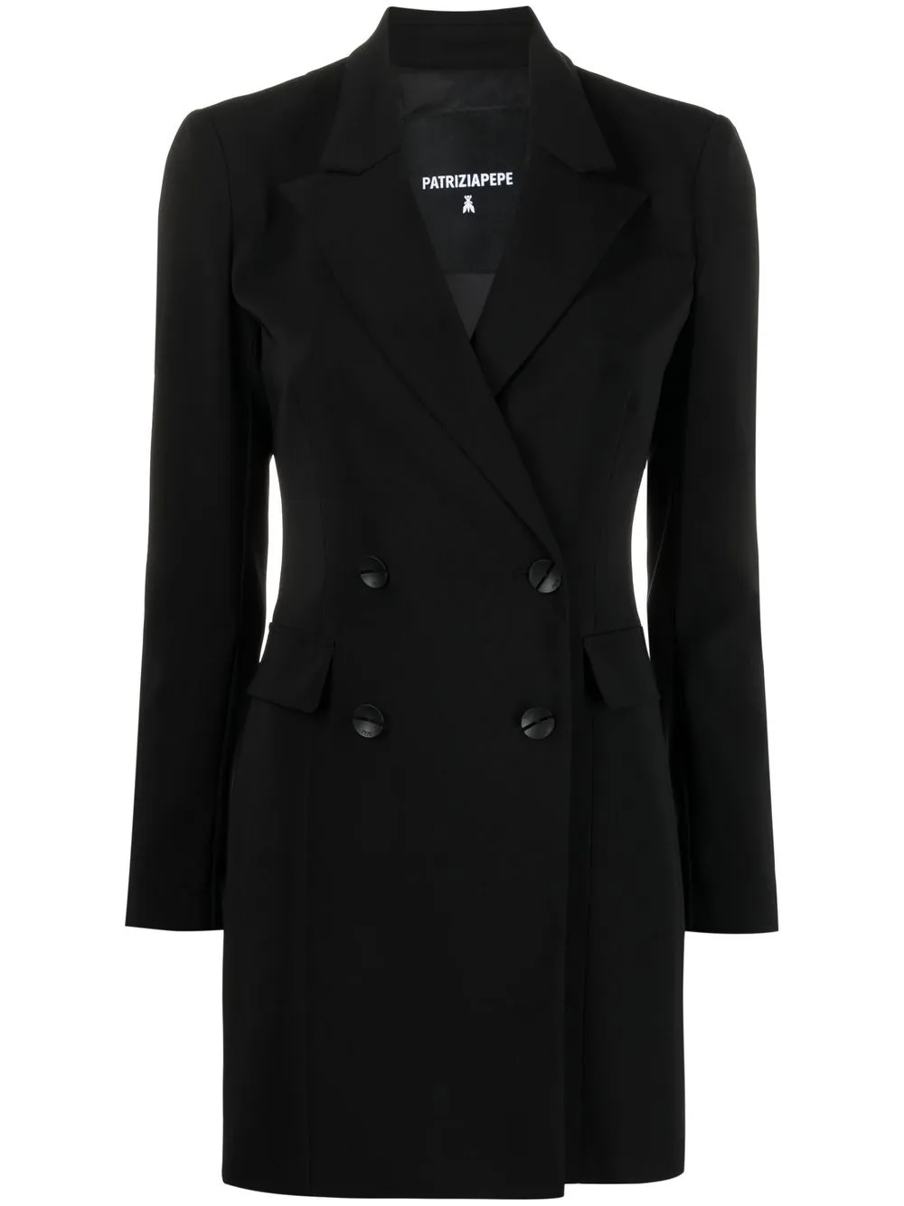 

Patrizia Pepe vestido tipo blazer - Negro