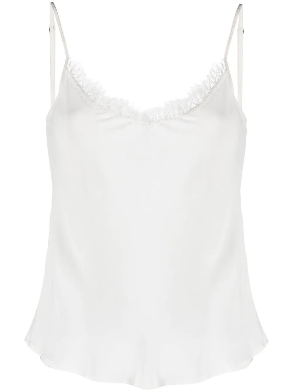 

Patrizia Pepe top esencial con tirantes finos - Blanco