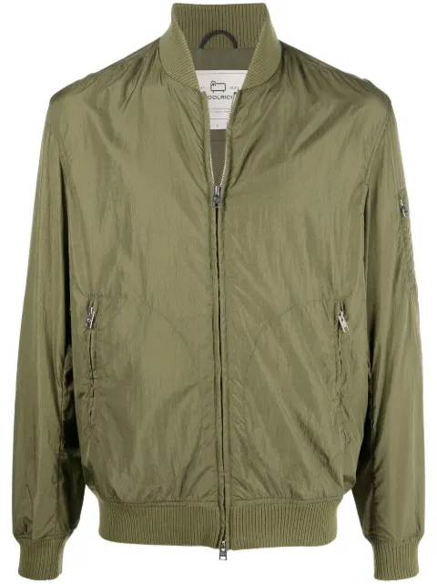 Woolrich zip-up bomber jacket