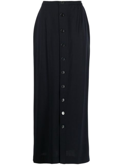 HOT SALE CHANEL 1998 high-waisted straight skirt Women