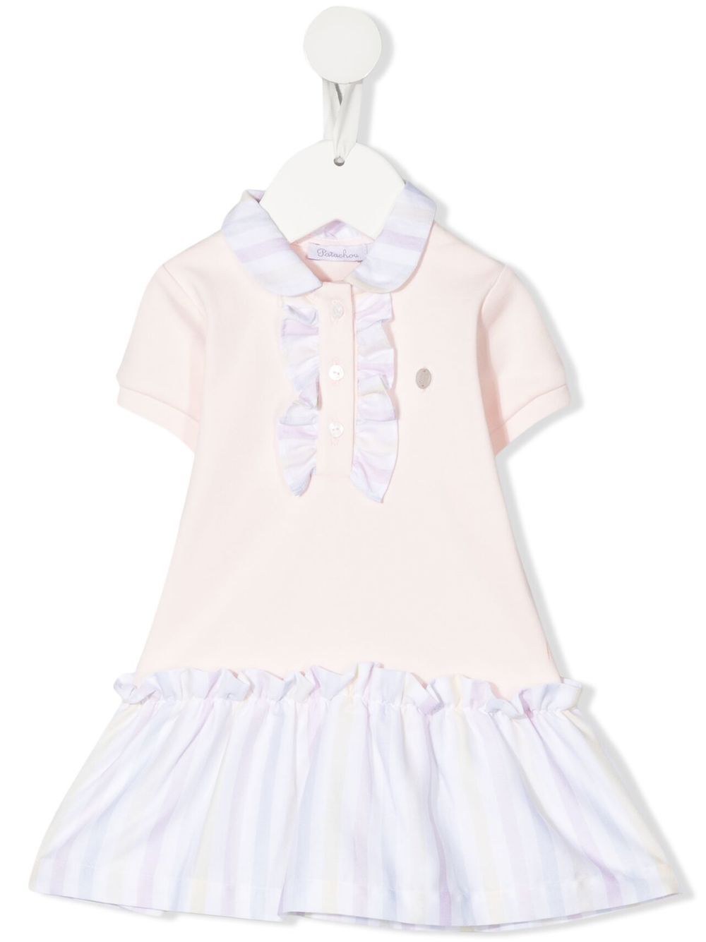 Patachou Babies' Ruffle Detail Dress In Pink