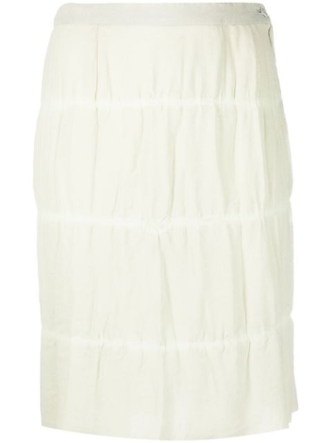 Comme Des Garcons 2000s high-waisted straight skirt Women