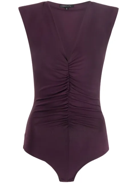 Patrizia Pepe plunging V-neck sleeveless body