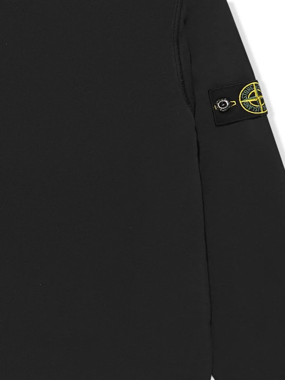 Stone Island Teen Compass Tracksuit Set In Black