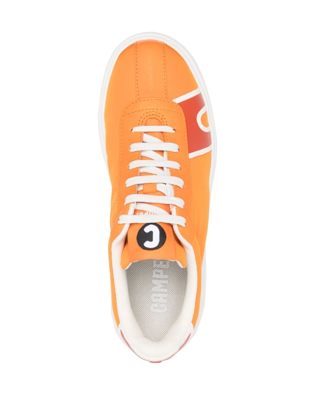 Shop Camper Lace-up Low-top Sneakers In Orange