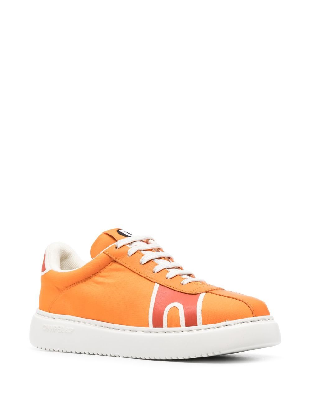 Shop Camper Lace-up Low-top Sneakers In Orange