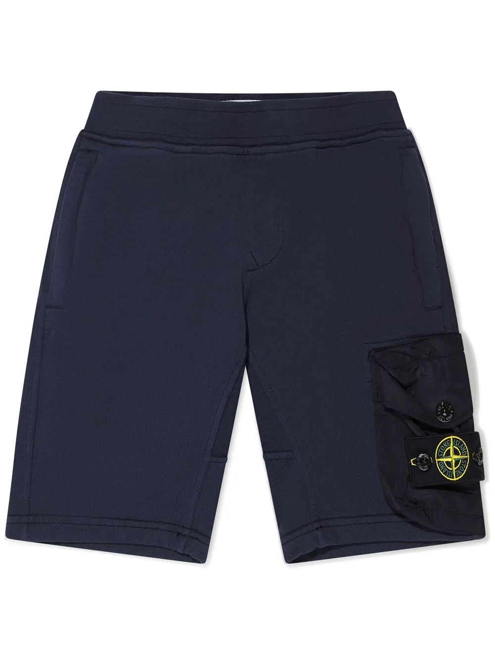 

Stone Island Junior shorts deportivos cargo - Azul