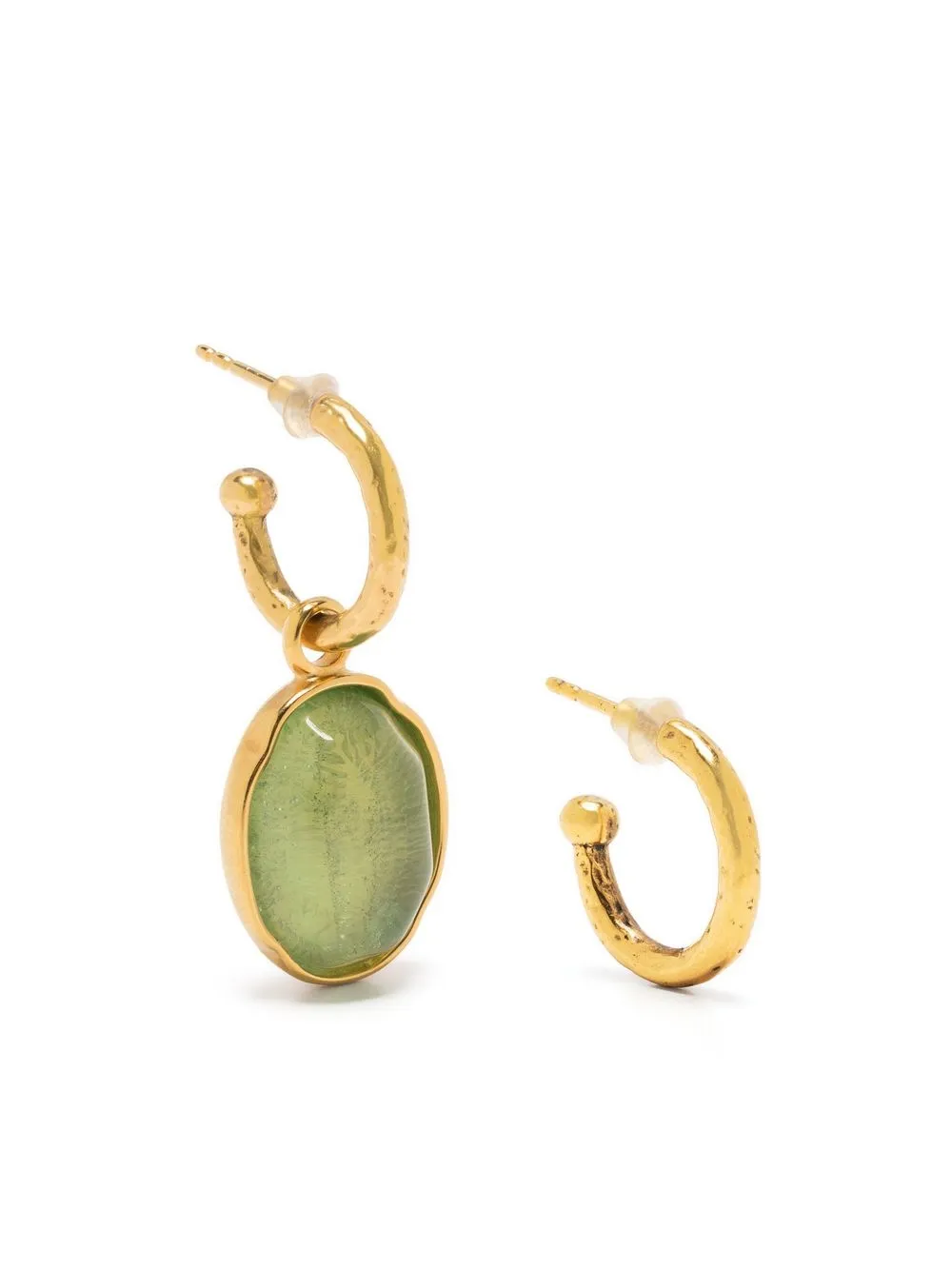 

Goossens Talisman cabochon earrings - Gold