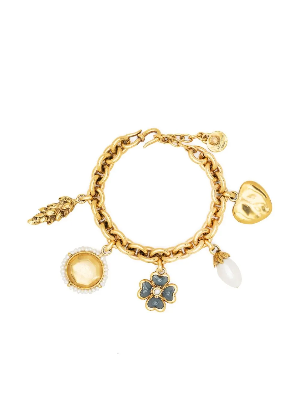 

Goossens pulsera Talisman con detalle de dije - Dorado