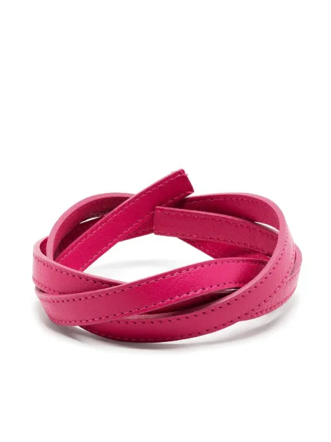 De Grisogono flat leather bracelet