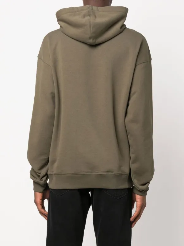 【送料&関税込】Moschino Graphic Printed Drawstring Hoodie Moschino patchwork-logo Drawstring Hoodie | Green | FARFETCH