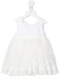 Patachou tulle empire dress - White