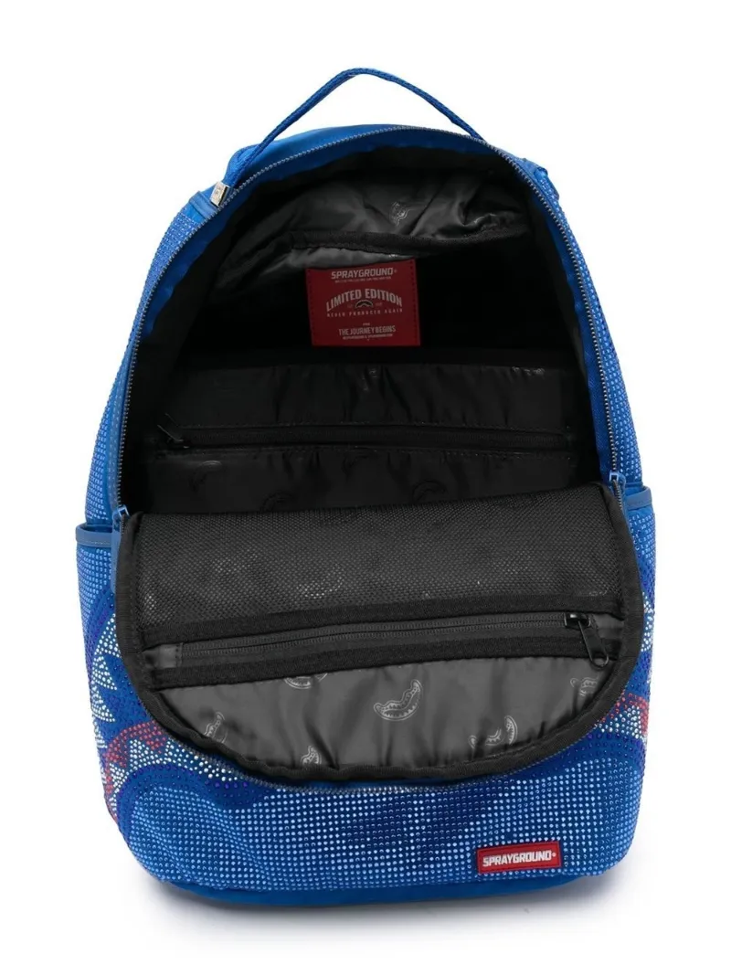 sprayground rhinestone backpack