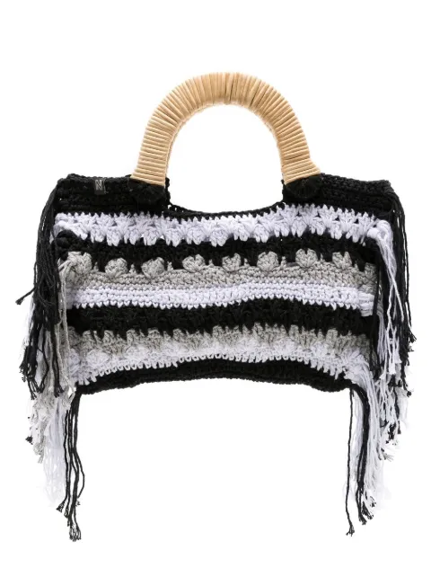 Nannacay mini Vera crochet tote bag