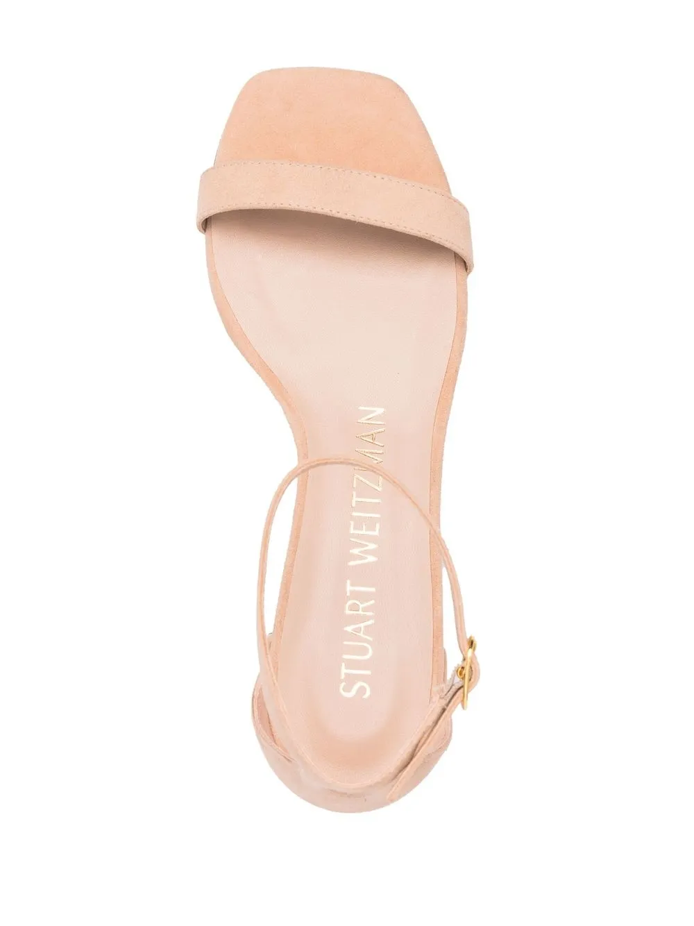 Stuart Weitzman Nudist Open-toe Sandals In Neutrals