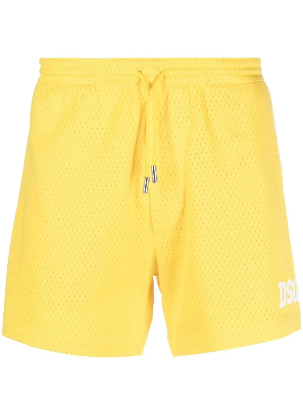 

Dsquared2 logo-print track shorts - Yellow