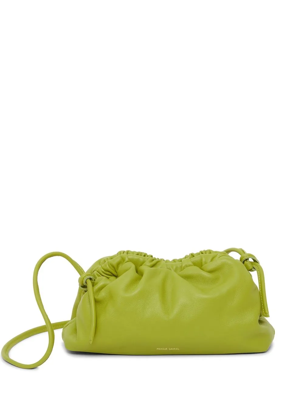 

Mansur Gavriel mini Cloud clutch bag - Green