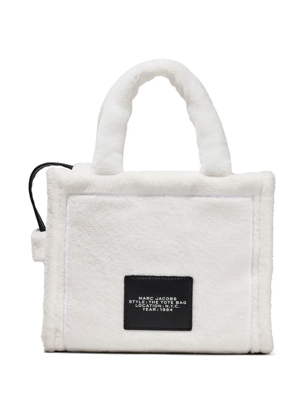  Marc Jacobs Kleine The Terry Tote Handtasche   Weiß 