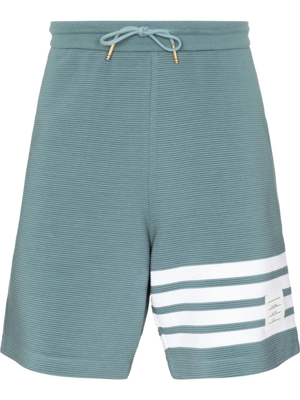 

Thom Browne shorts deportivos Ottoman a rayas - Azul