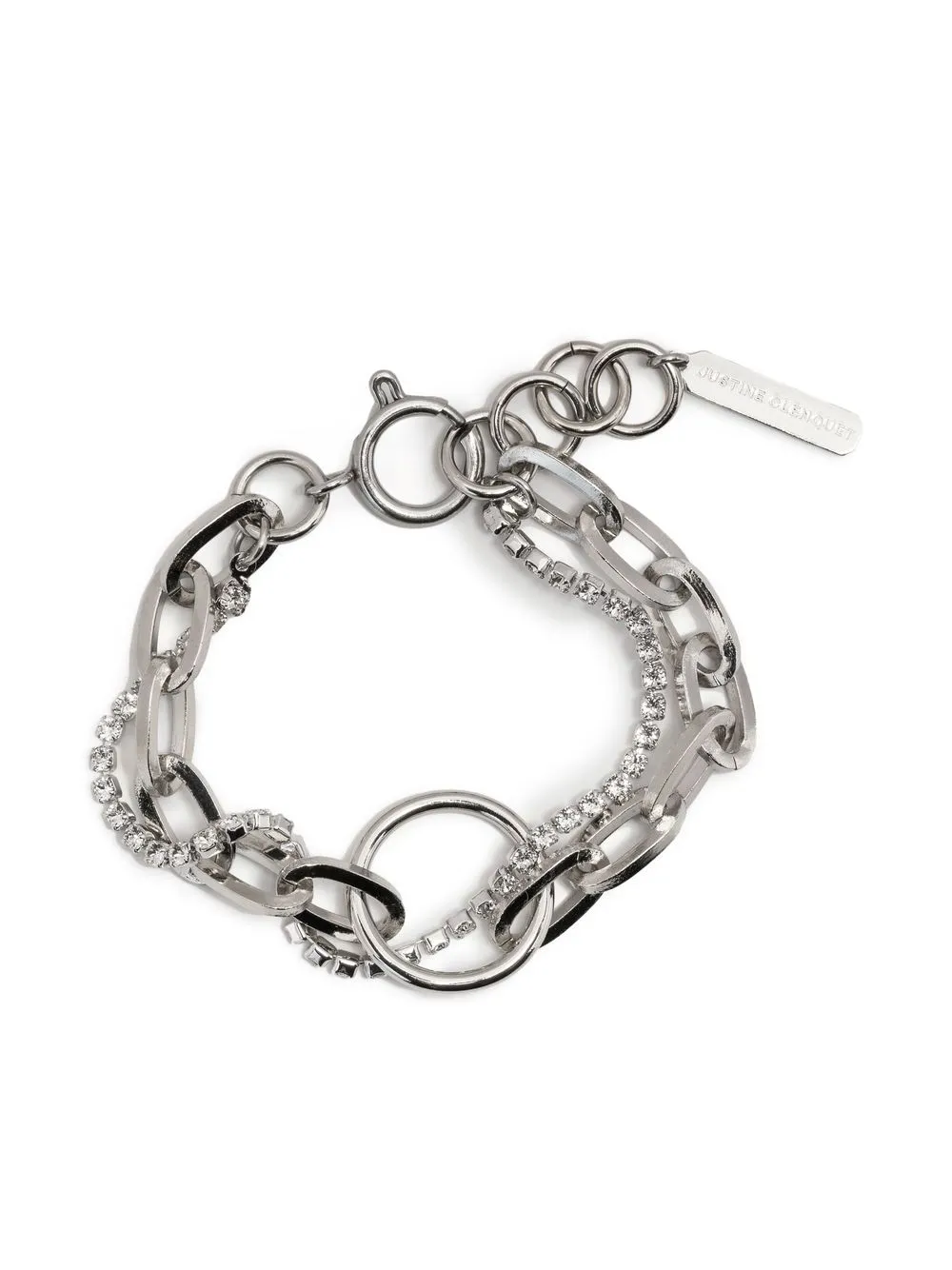 

Justine Clenquet Lina chain-link bracelet - Silver