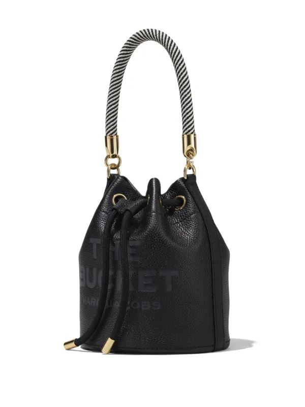 ショルダーバッグ・ポシェット MARC JACOBS 'The Leather Bucket Bag' bucket bag Black Marc Jacobs Women's The Leather Bucket Bag, Black, One Size