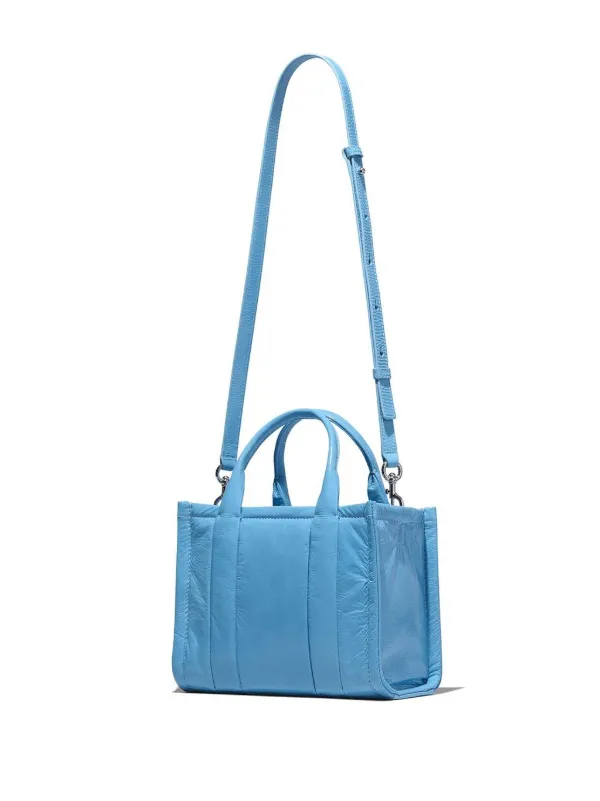 Marc Jacobs ザ シャイニー クリンクル トート バッグ S | ブルー | FARFETCH JP