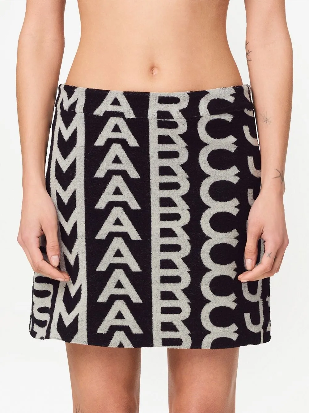 Marc Jacobs The Monogram Terry Miniskirt - Farfetch