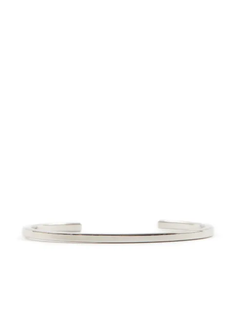 MM6 Maison Margiela logo-engraved circular cuff