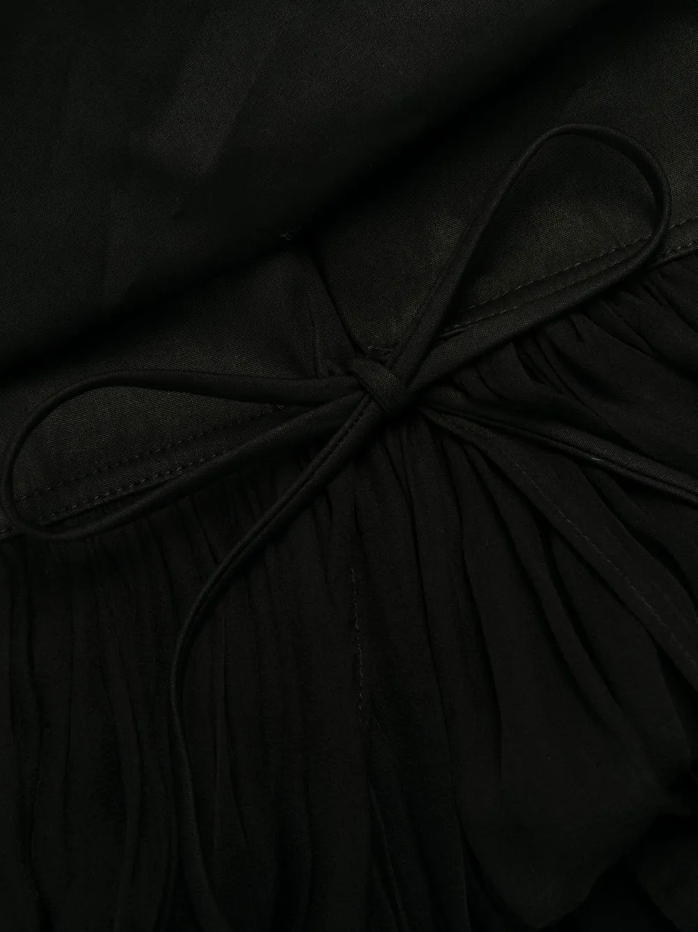 Rick Owens funnel-neck sheer cape | Image 6