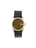 Lizzie Mandler Fine Jewelry pre-owned customised stainless steel Rolex Datejust 36mm - Green