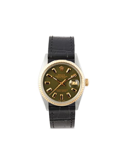 Lizzie Mandler Fine Jewelry pre-owned customised Rolex Datejust